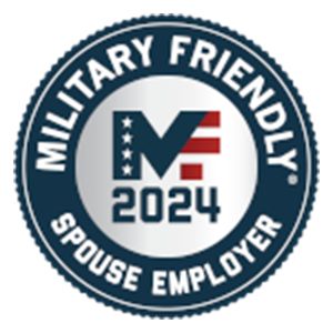 Top Military Friendly Spouse Employer award for Humana.