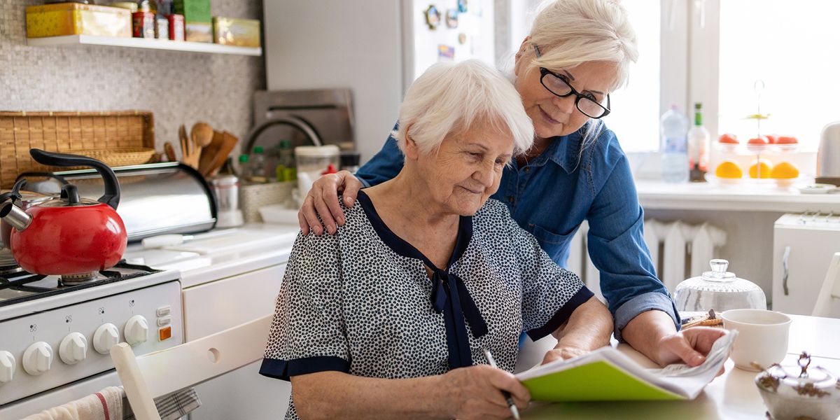 senior women outdoors