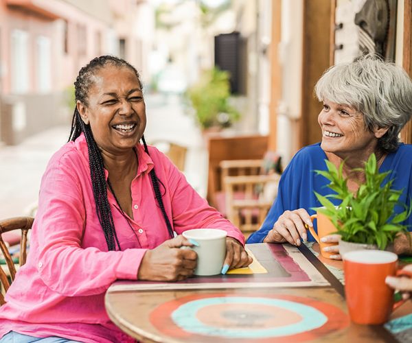 senior women outdoors