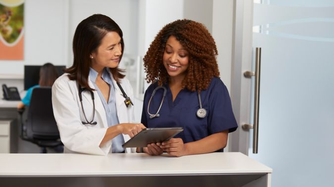 Doctors are discussing