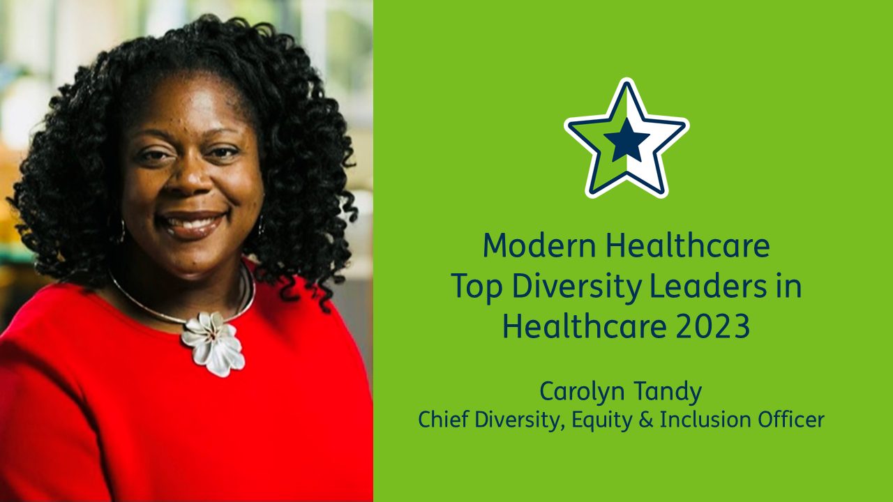Headshot of Carolyn Tandy Recognized as Top Diversity Leader in Healthcare 2023