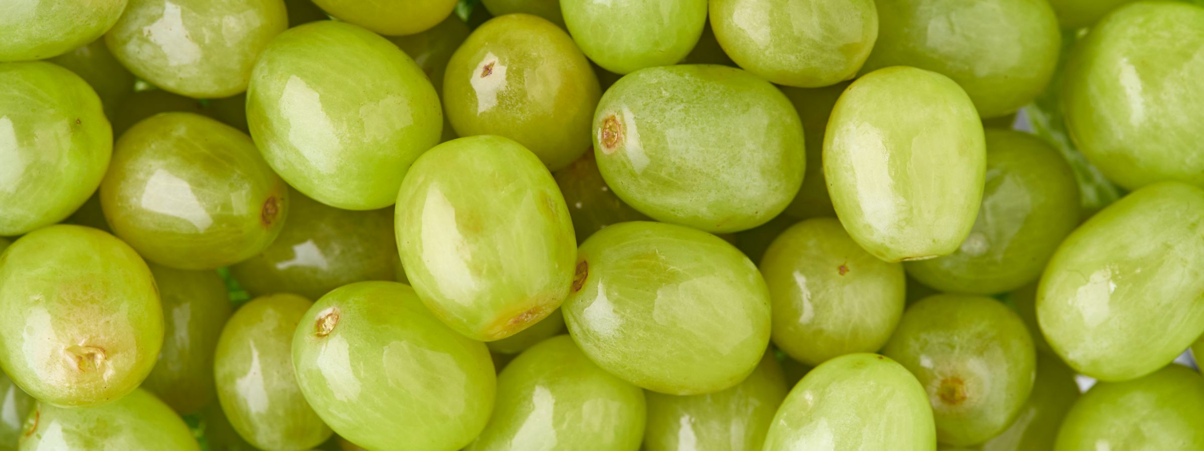 Green grapes.