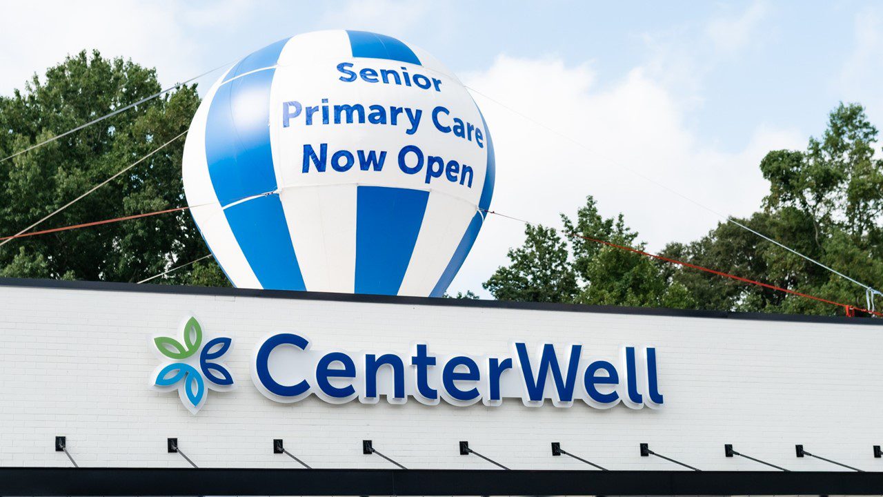 CenterWell Senior Primary Care balloon