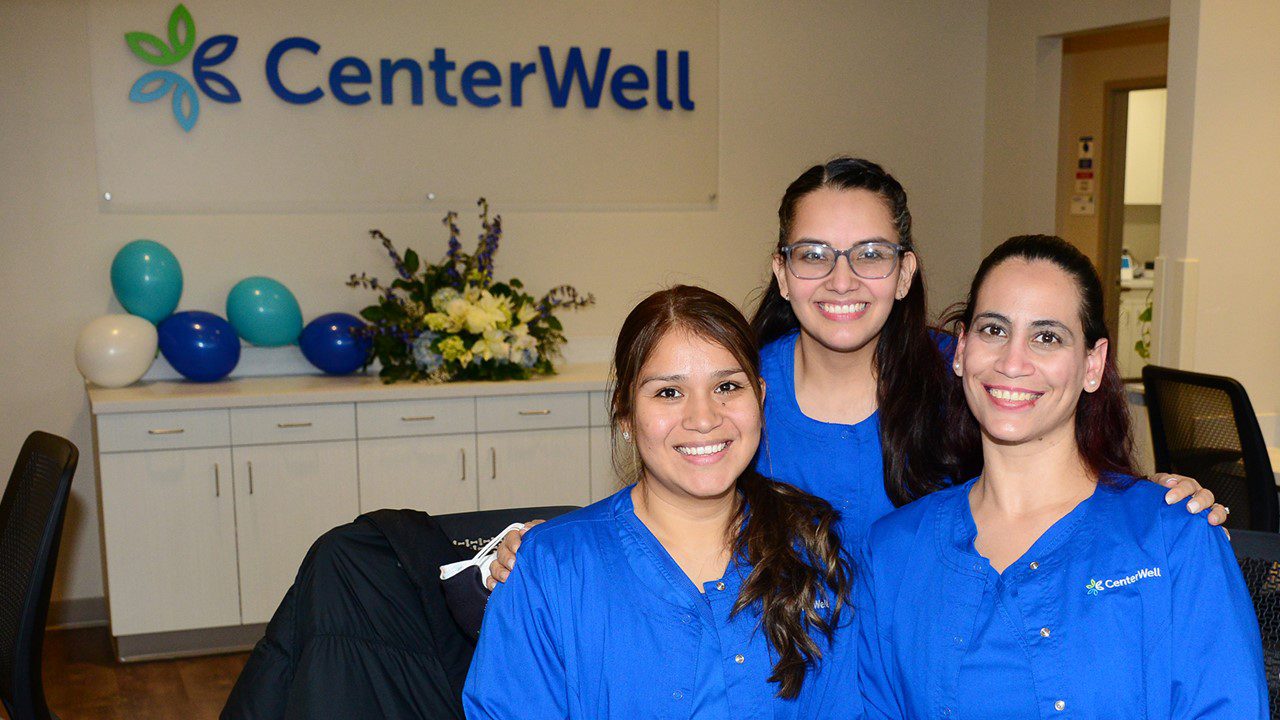 Women at CenterWell Senior Care clinic in Dallas