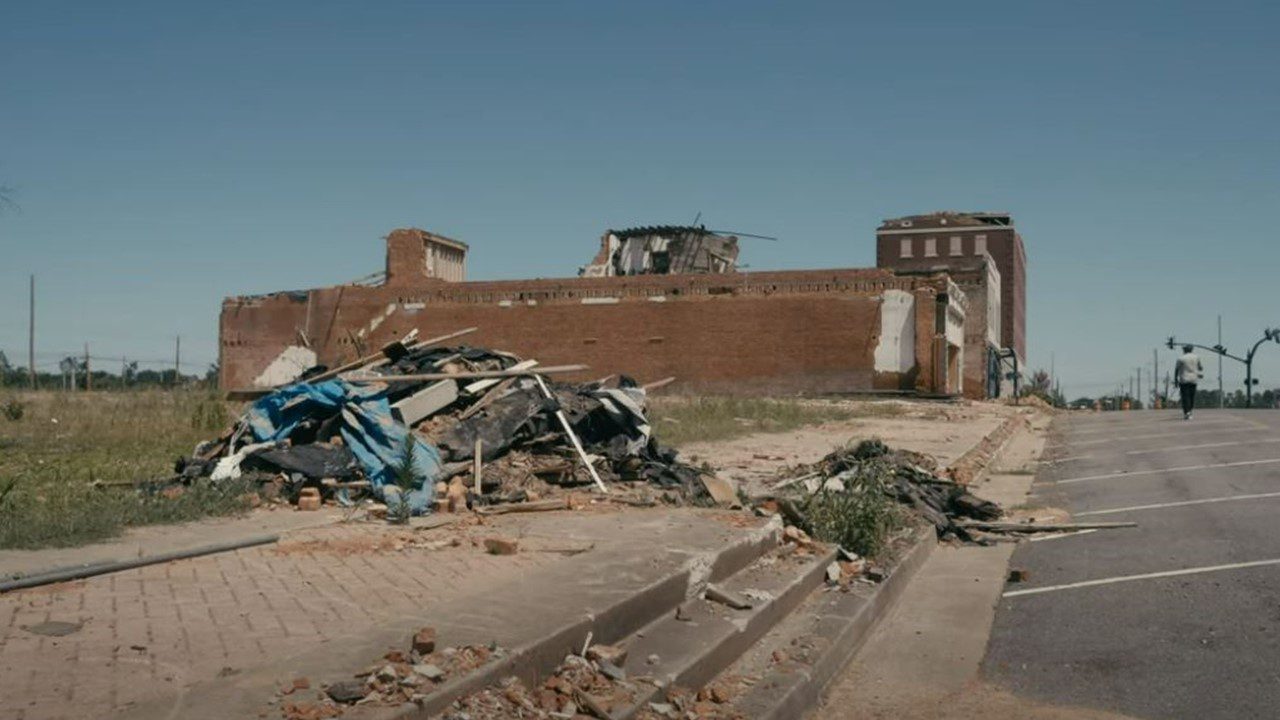 Western Kentucky tornado damage
