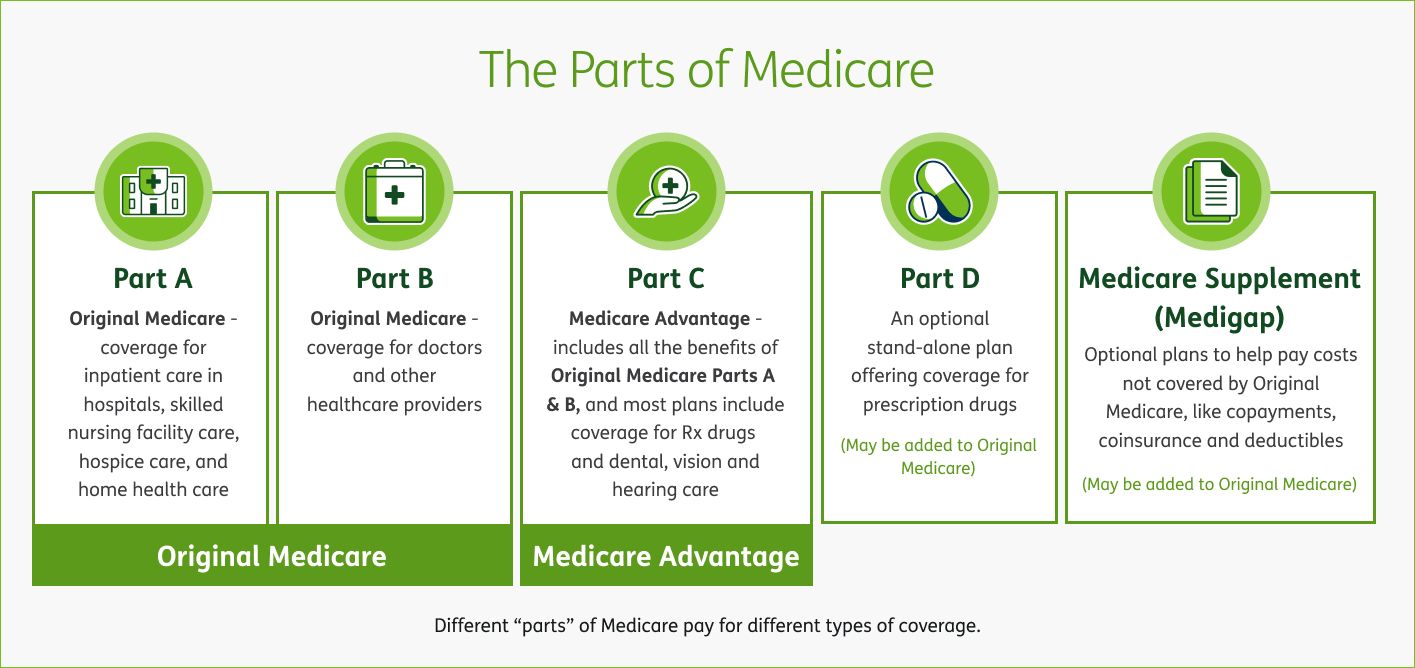 What Are The Parts of Medicare (A, B, C, D)? | Humana