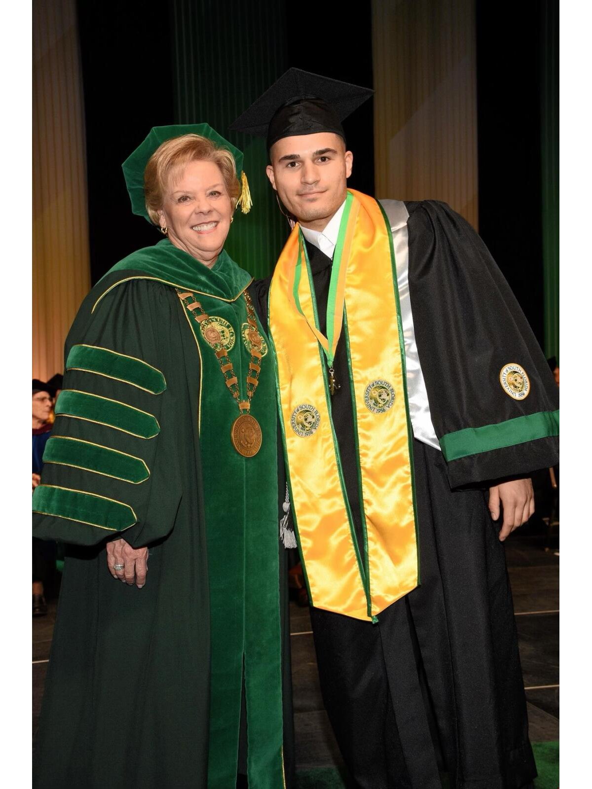 Nathan at graduation