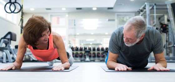 Easy core exercises online for seniors