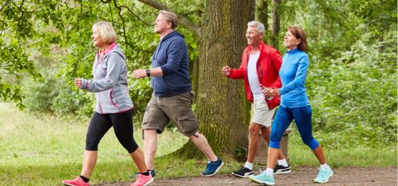 Safe outdoor exercises and activities for seniors