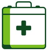 Medical bag icon