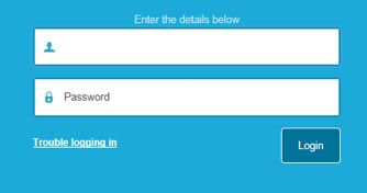 login form