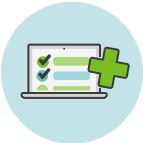 National vaccine finder tool icon